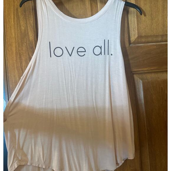 Bundle of 5 Graphic & Yoga tanks- Sz L & M - Picture 7 of 8